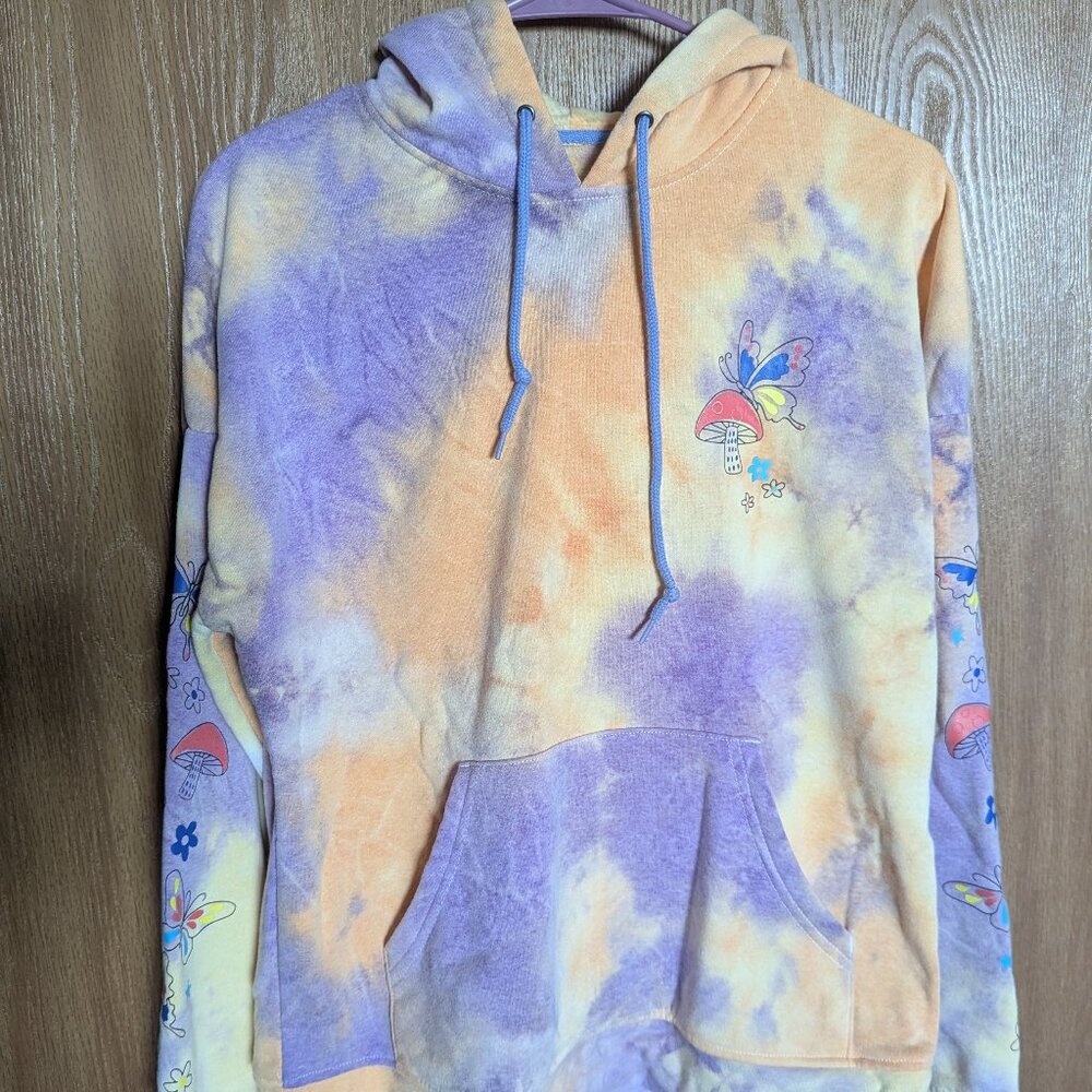 aLab Mushroom Tie-Dye Hoodie